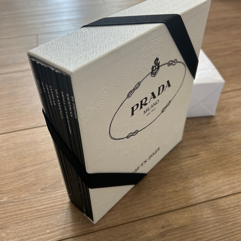 PRADA VIP Fashion Catalog With Elastic Band